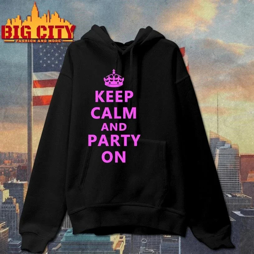 Keep Calm And Party On Shirt Unisex