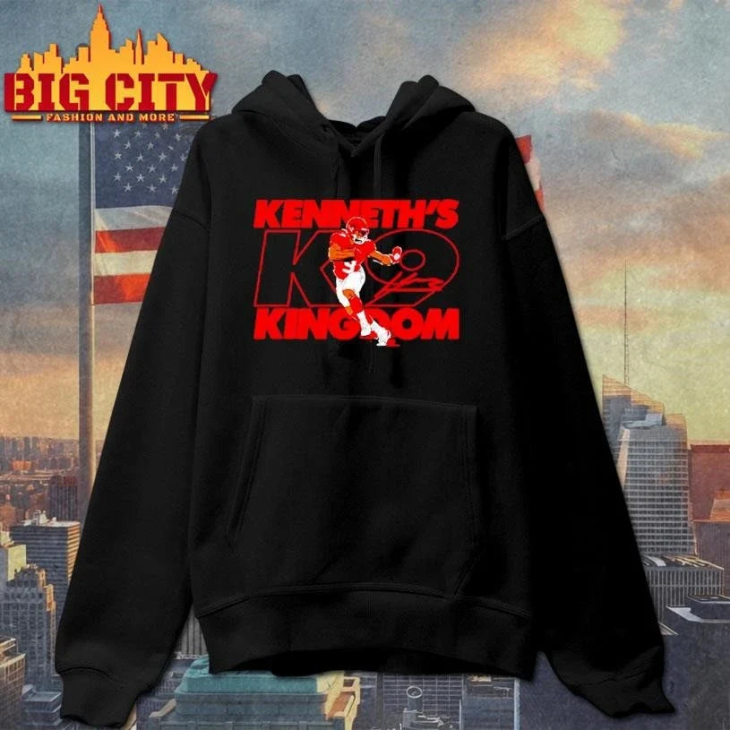 Kenneth Walker III Kansas City Chiefs K9 Kenneth’s Kingdom Shirt Unisex