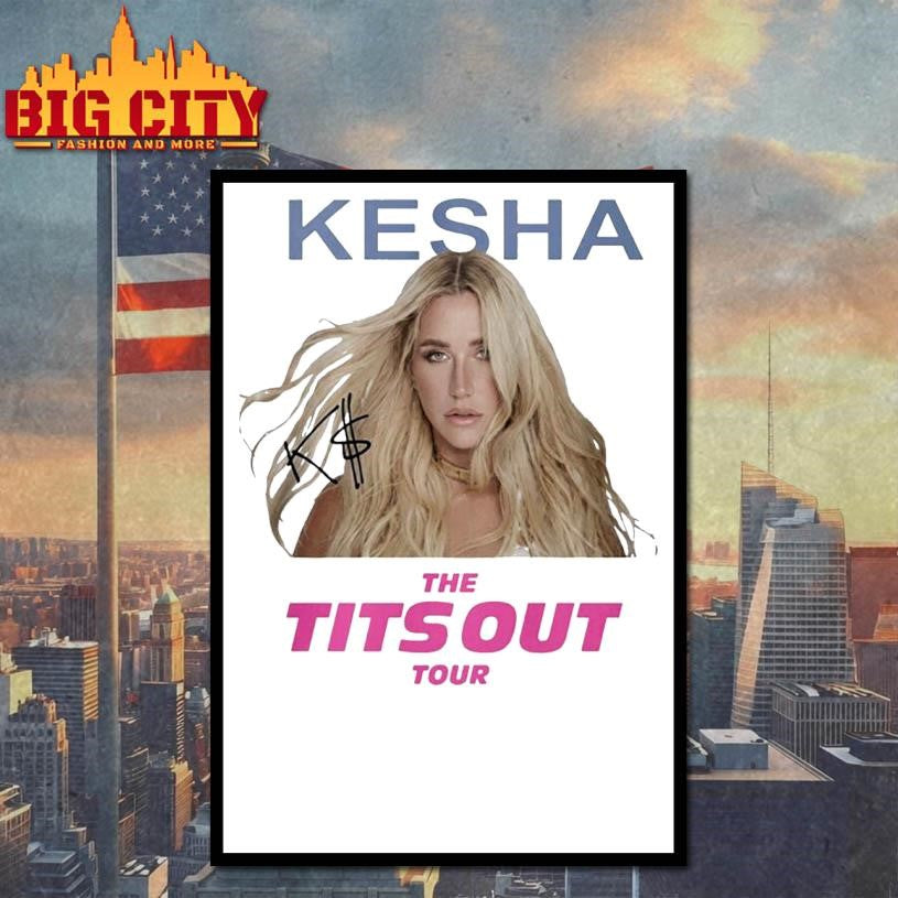 Kesha The Tits Out Tour 2026 Shirt Unisex