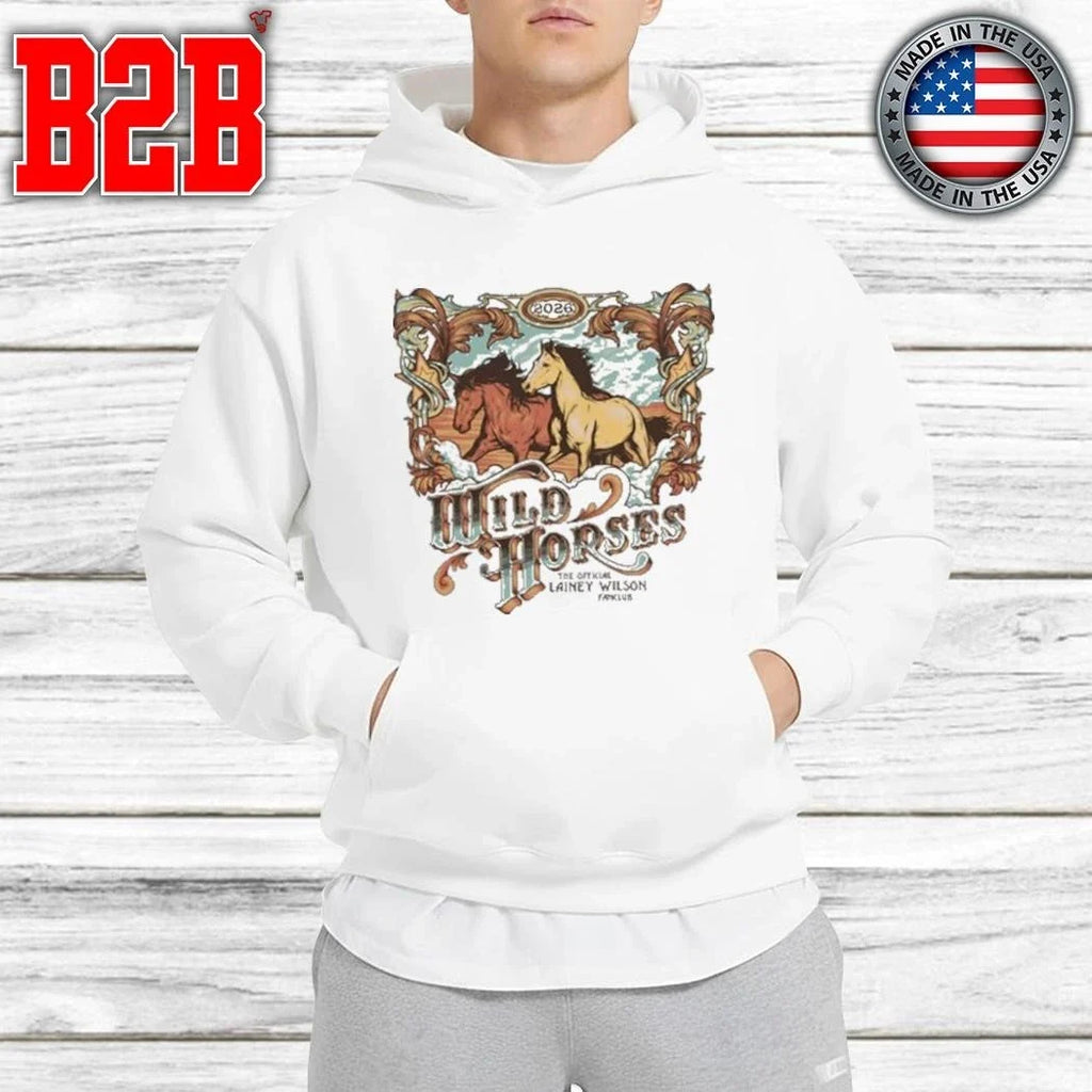 Lainey Wilson Wild Horses Fan Club Shirt Unisex