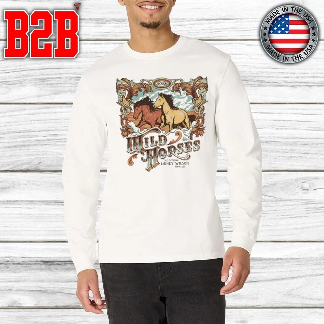 Lainey Wilson Wild Horses Fan Club Shirt Unisex