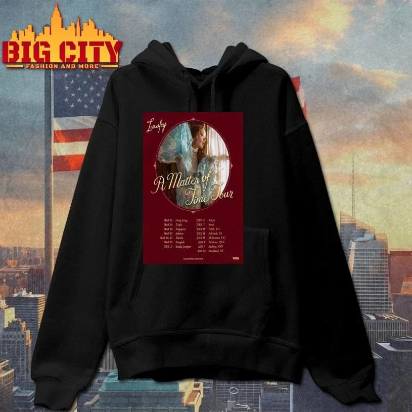 Laufey Land A Matter Of Time Tour 2026 Poster Shirt Unisex