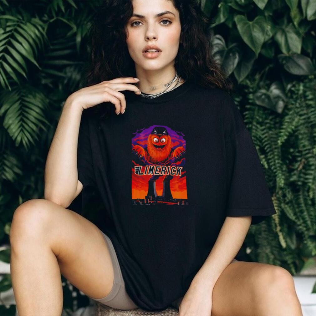 Limerick Is Gritty Philadelphia Flyers Mascot Nuclear Plant shirt
