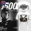 Los Angeles Kings Congrats Kopitar 1500 Games 2026 Two Sided Shirt Unisex