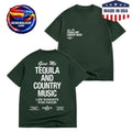 Los Sundays The Tequila &amp; Country Music Two Sided Shirt Unisex