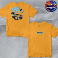 Louis Tomlinson How Did We Get Here Album Merch Yellow Two Sided Shirt Unisex