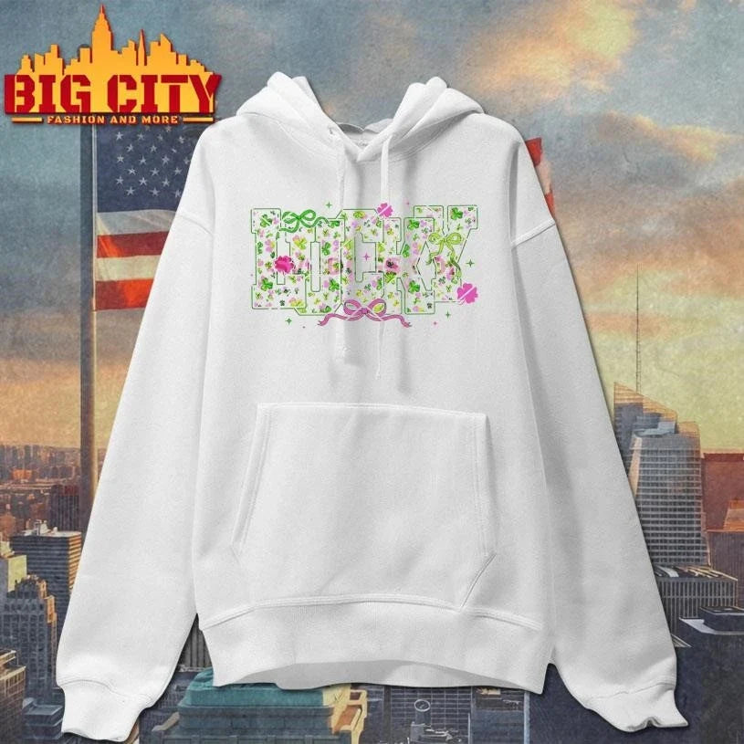 Lucky Shamrock Pattern Shirt Unisex