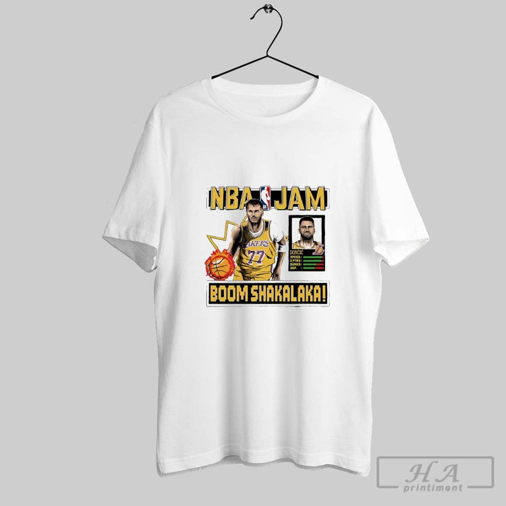 Luka Doncic Lakers Nba Jam Boom Shakalaka