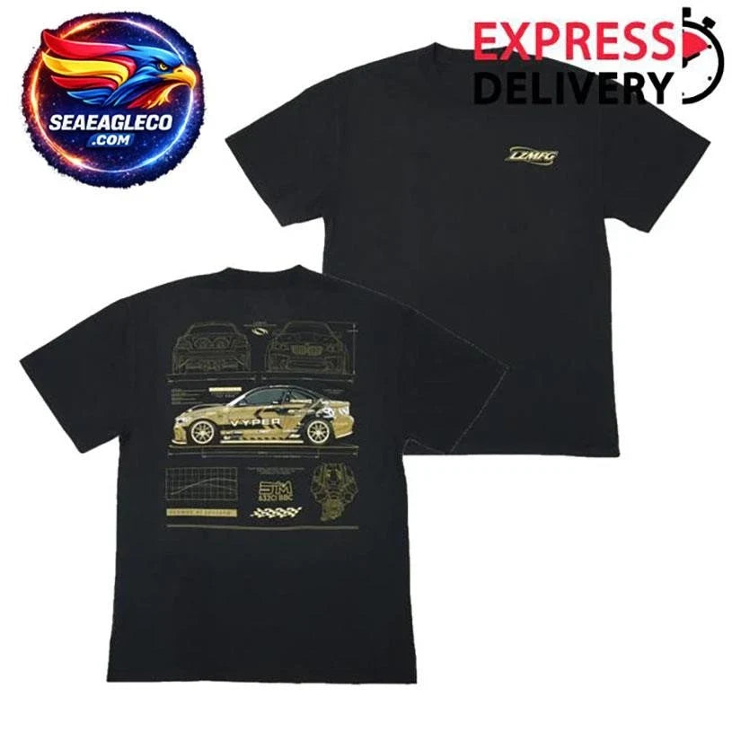 Lzmfg Big Block F22 Heavyweight Two Sided Shirt Unisex