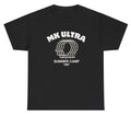 MK Ultra Summer Camp 1987 T Shirt Funny Political CIA Conspiracy Humor Silly Tee Unisex