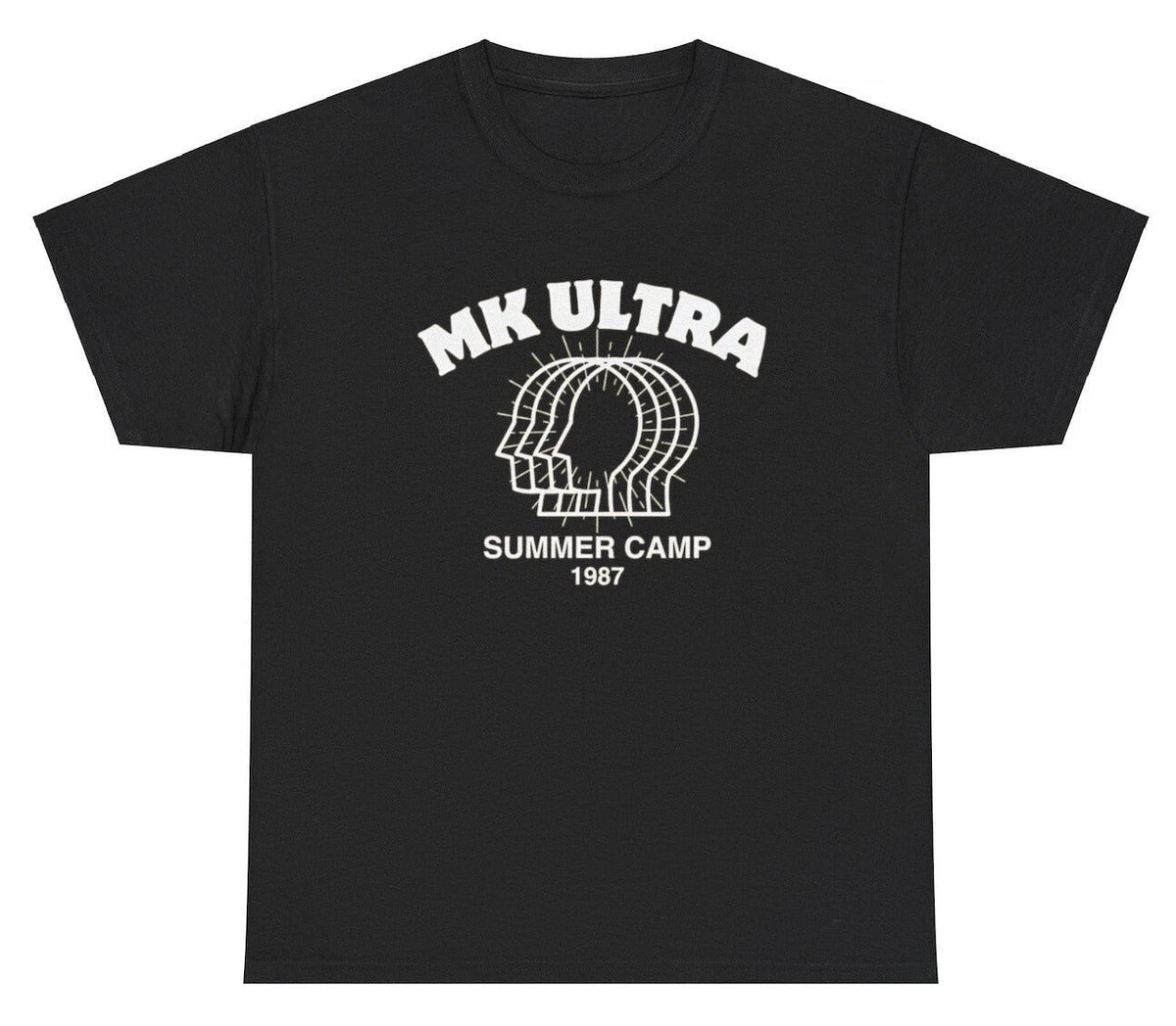 MK Ultra Summer Camp 1987 T Shirt Funny Political CIA Conspiracy Humor Silly Tee Unisex