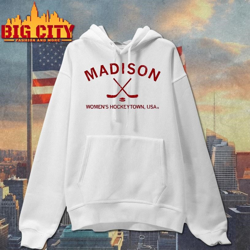 Madison Womens Hockeytown Usa Shirt Unisex