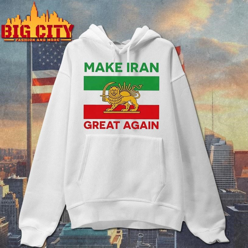 Make Iran Great Again Shirt 2026 Free Iran Shirt Unisex