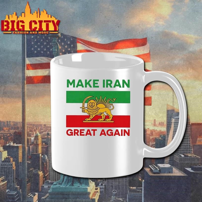 Make Iran Great Again Shirt 2026 Free Iran Shirt Unisex