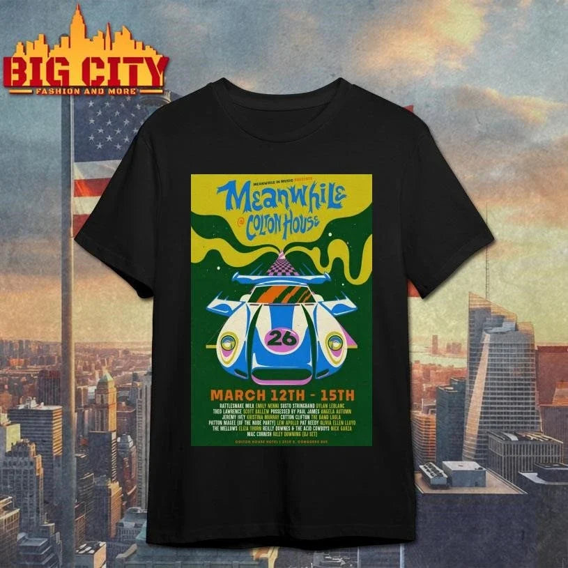 Meanwhile In Music Mar 12-15 2026 Colton House Hotel In Austin TX Poster Shirt Unisex