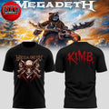 Megadeth Canada Tour 2026 Special Edition Two Sided Shirt Unisex