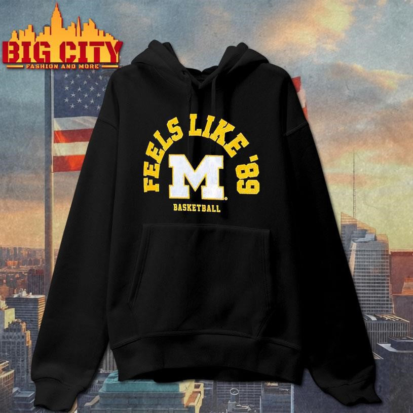 Michigan Wolverines men’s basketball Feels Like ’89 logo retro Shirt Unisex