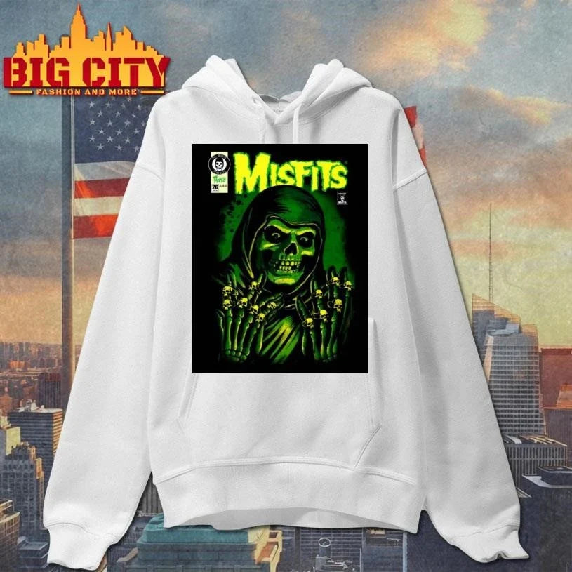 Misfits X Yesterdays WonderCon Anaheim 2026 Exclusives Emerald Hell Art Poster Shirt Unisex