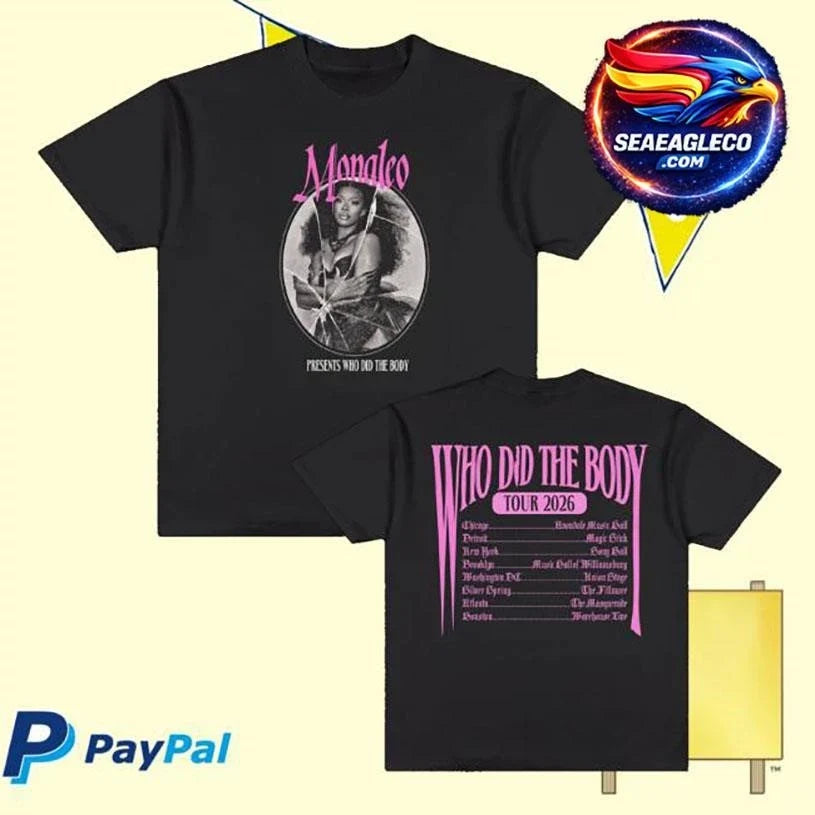 Monaleo Mirror Ss 2026 Two Sided Shirt Unisex