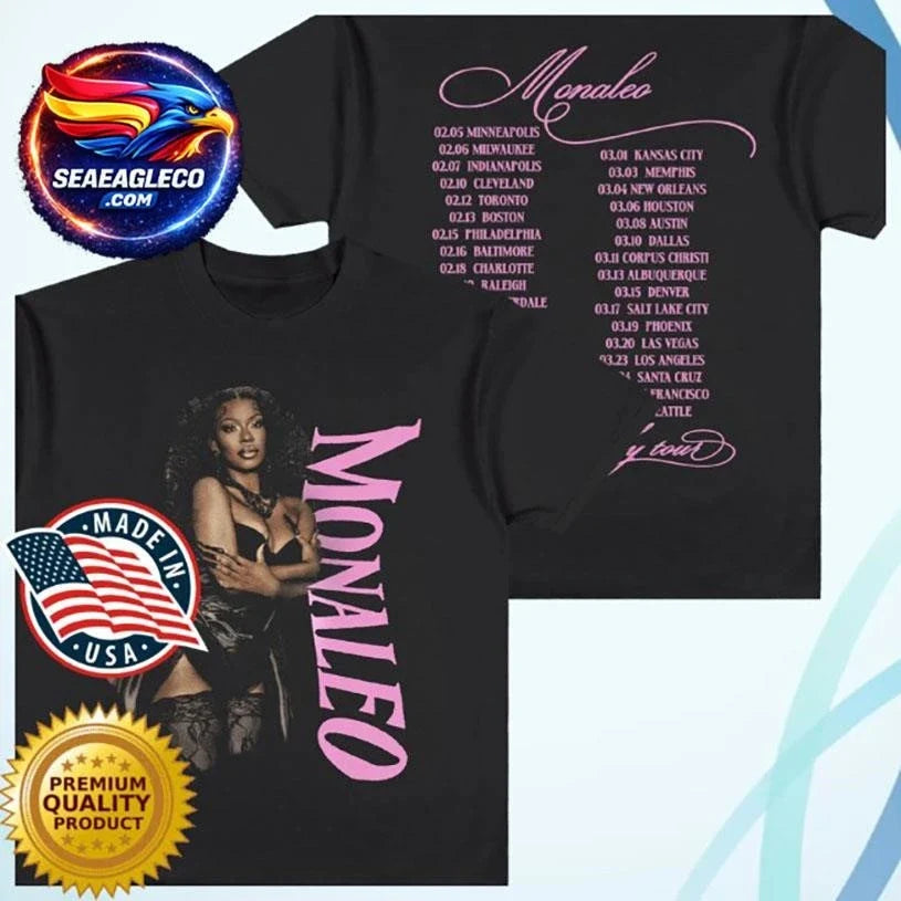 Monaleo Monaleo Rap 2026 Two Sided Shirt Unisex