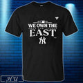 New York Yankees We Own The Al East Division Champions