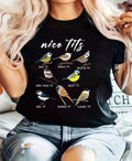 Nice T*ts Bird Watching Funny Bird Lover Marsh Blue Tit Unisex Tee Top Unisex