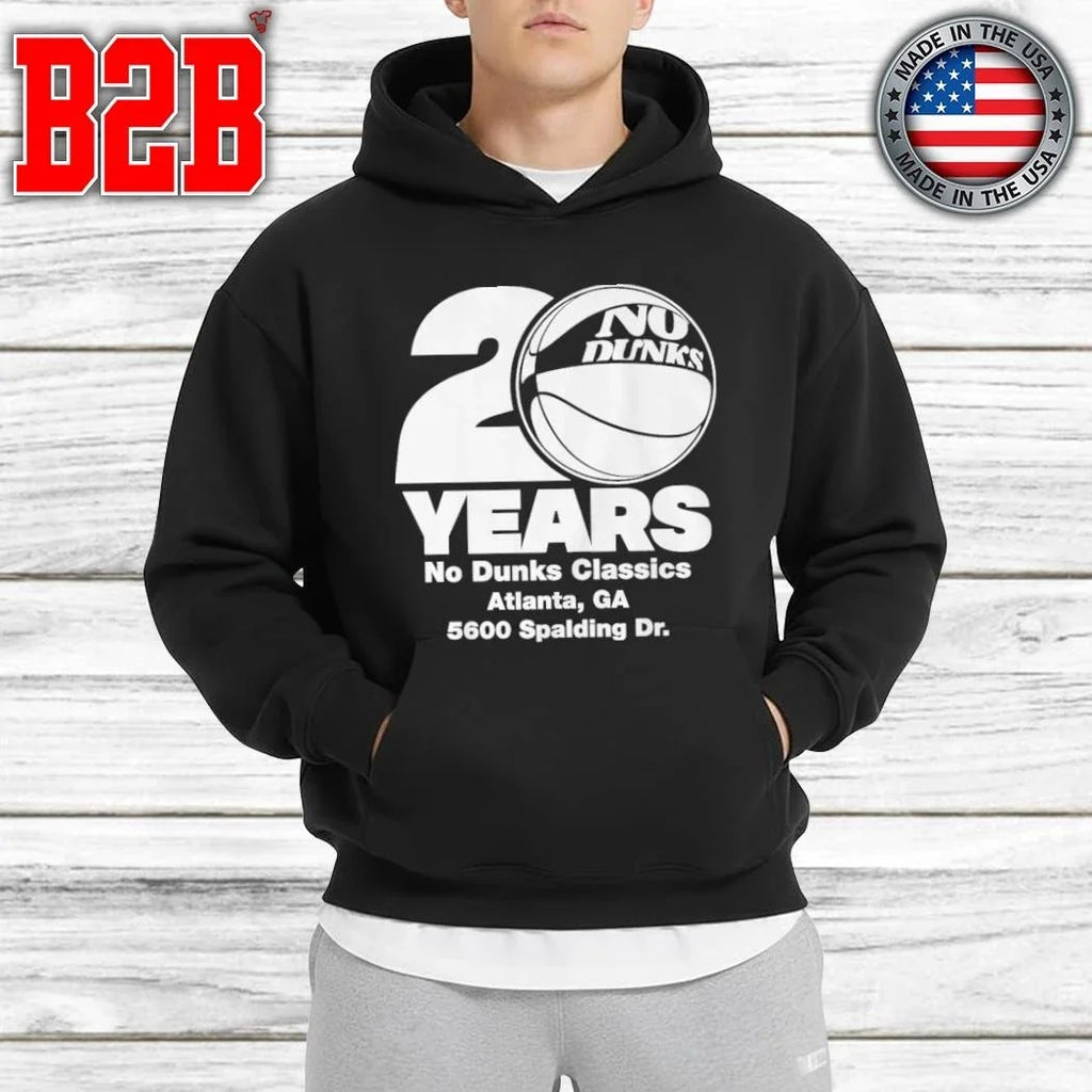 No Dunks 20th Anniversary Shirt Unisex