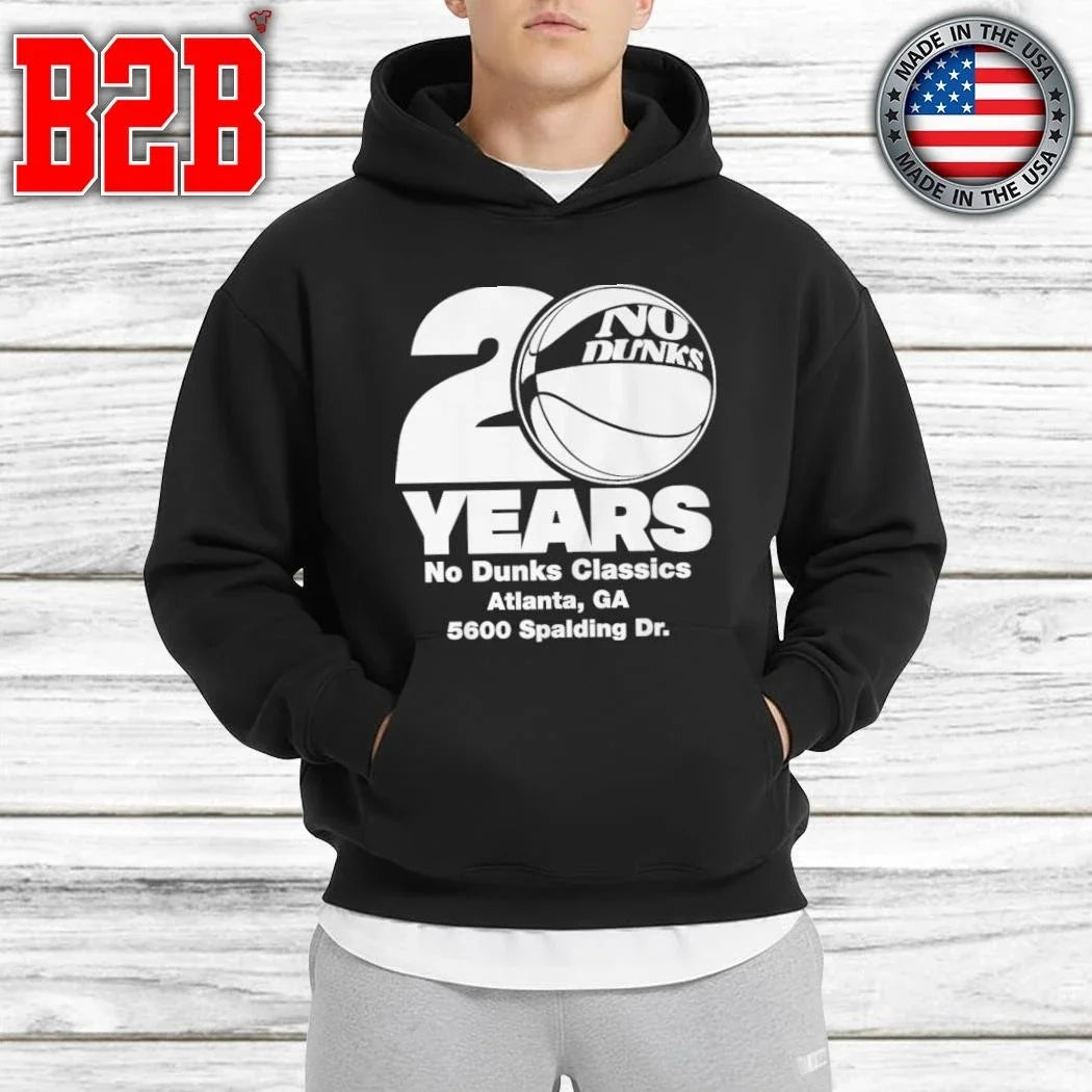No Dunks 20th Anniversary Shirt Unisex