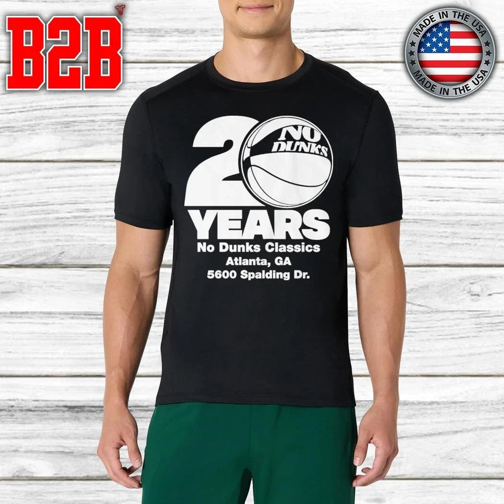 No Dunks 20th Anniversary Shirt Unisex