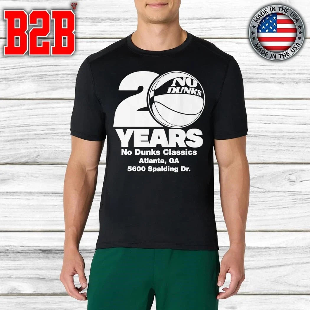 No Dunks 20th Anniversary Shirt Unisex