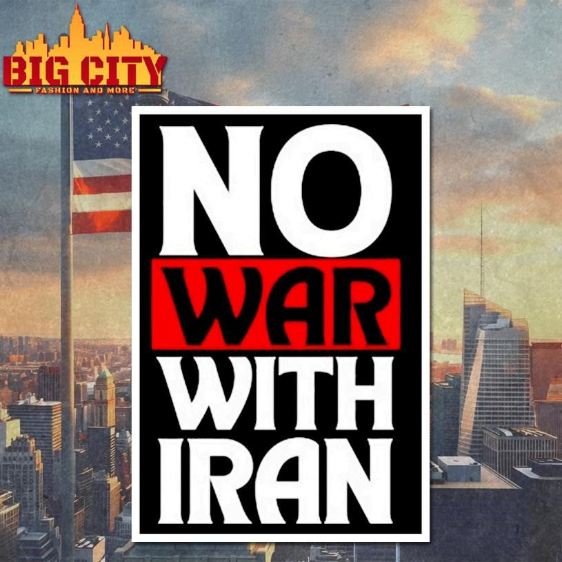 No War With Iran Shirt Unisex