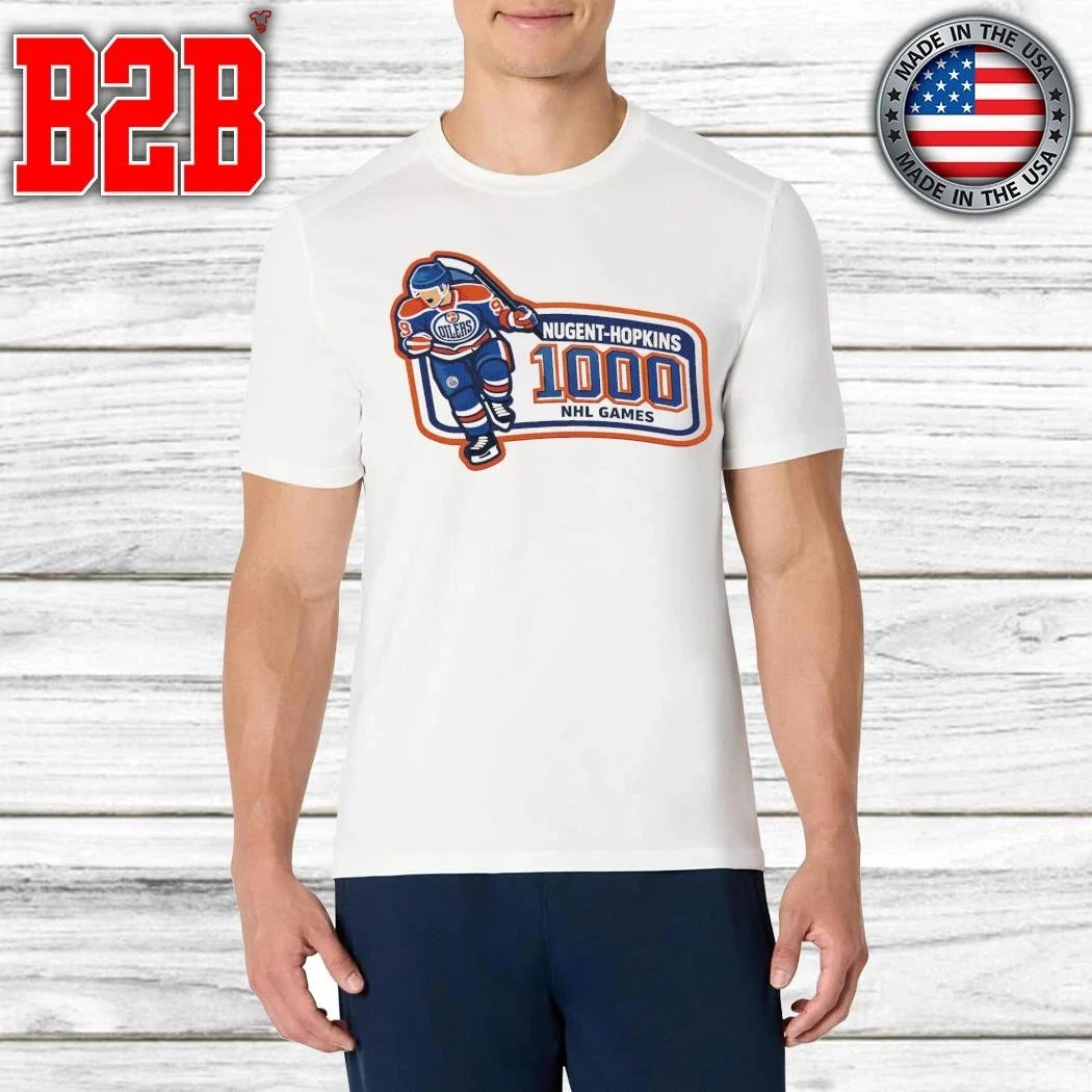 Nugent Hopkins 1000 Games Shirt Unisex