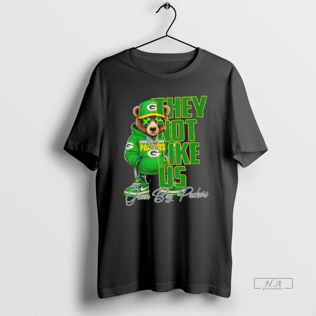 Official Bear They Not Like Us Green Bay Packers Football