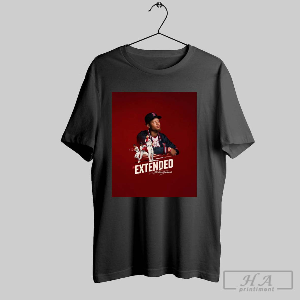 Official Boston Red Sox Baseball Extended Kristian Campbell Kcs Sticking Around Signature Poster