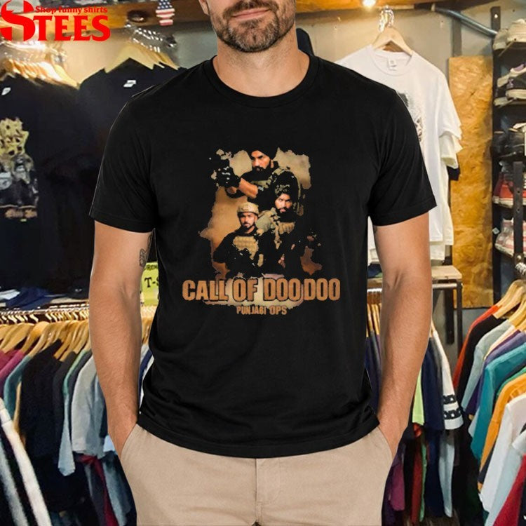Call Of Duty Call Of Doo Doo Punjabi Ops T-Shirt