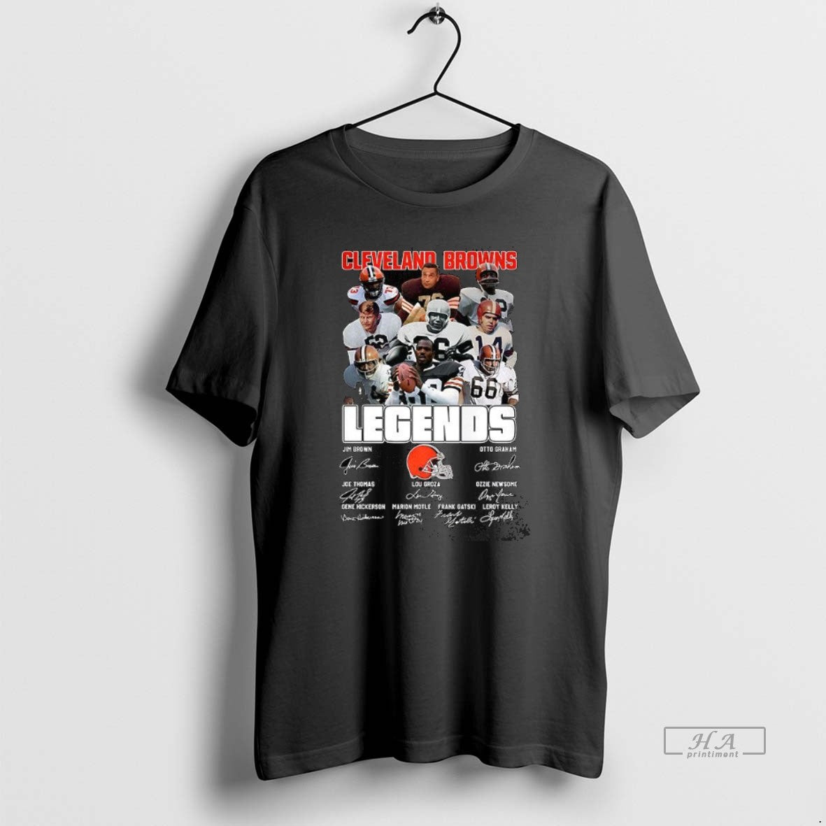 Official Cleveland Browns Legends Vintage Signature