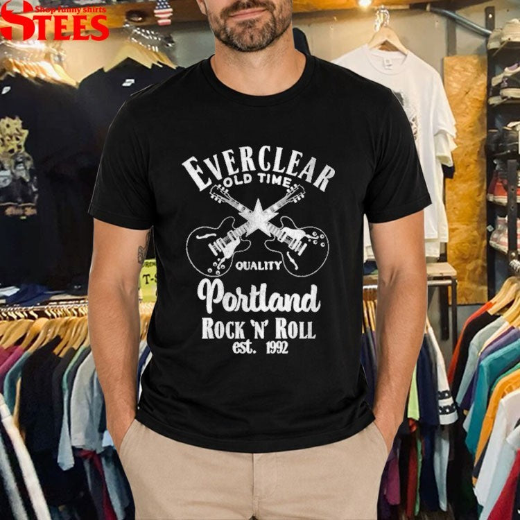 Everclear Portland Old Time Rock N Roll Est 1992 T-Shirt