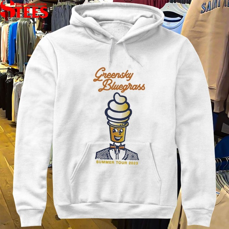 Greensky Bluegrass Ice Cream Man Summer Tour 2023 T-Shirt