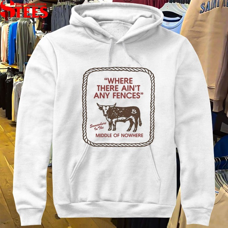 Kacey Musgraves Where There Ain’t Any Fences Middle Of Nowhere Ain’t Any Fences T-shirts