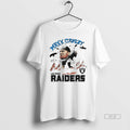 Official Maxx Crosby Running Caricature Signature Raiders