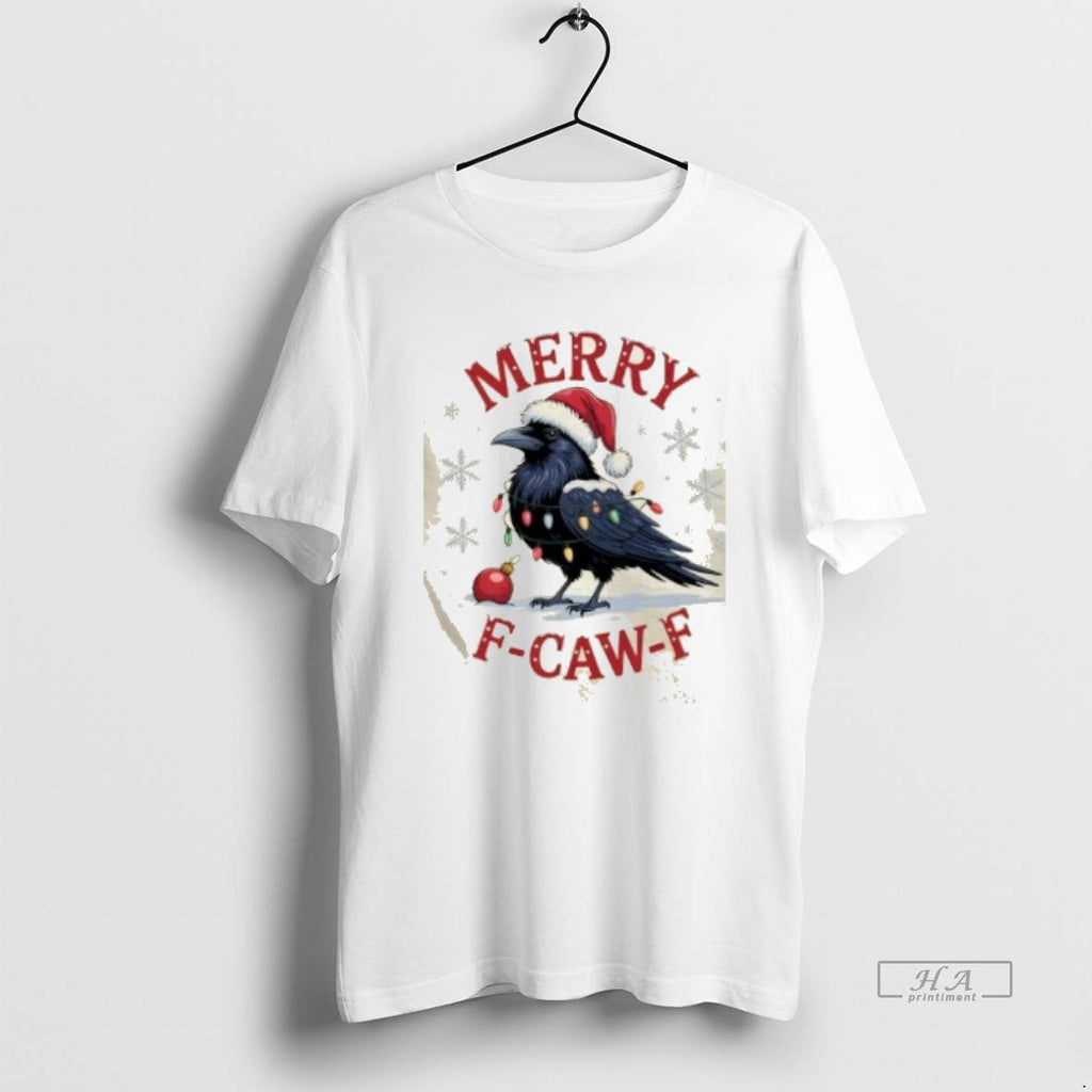 Official Merry F Caw F Crow Christmas X Mas