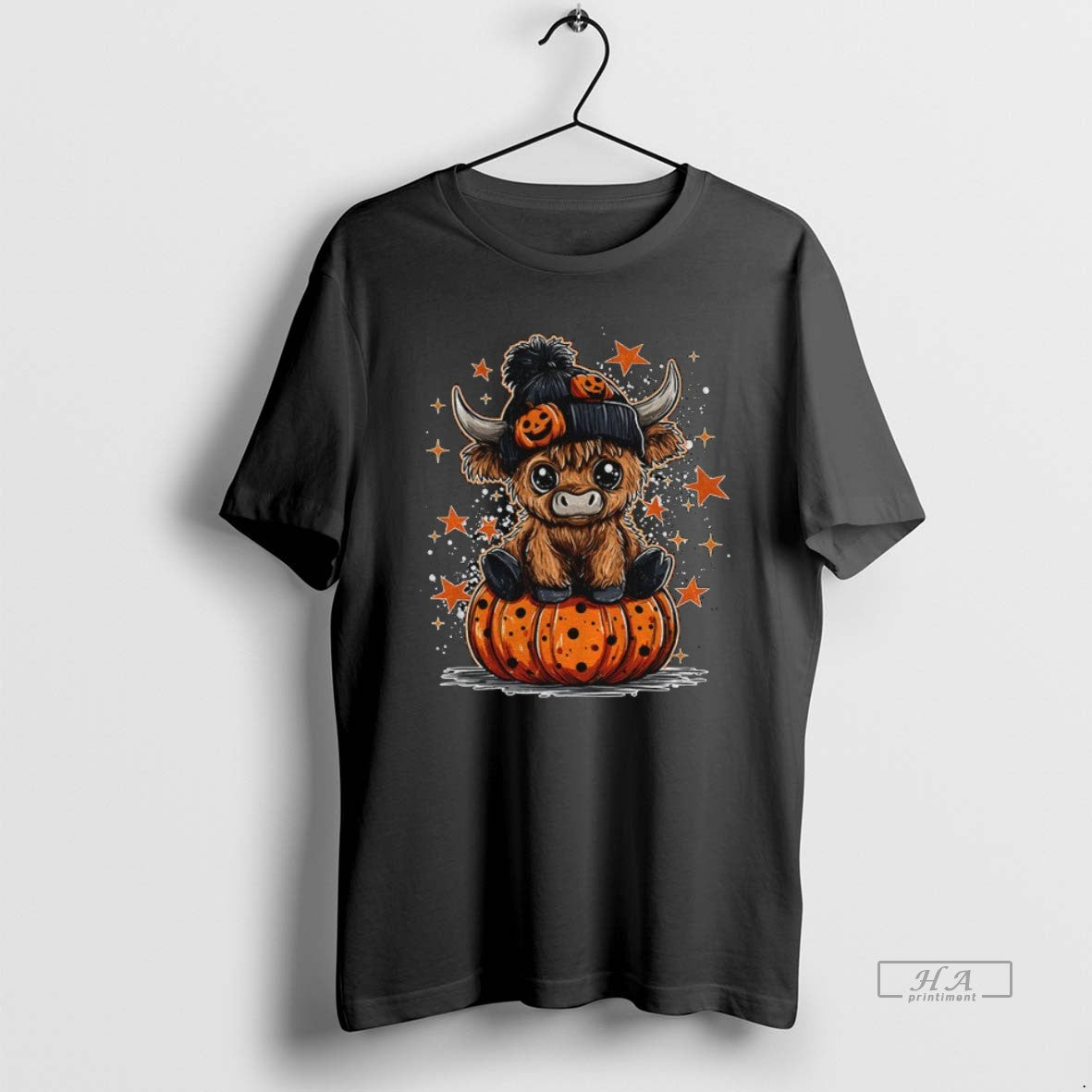 Official Moo I Mean Boo Fall Pumpkin Cow Preppy Spooky Halloween