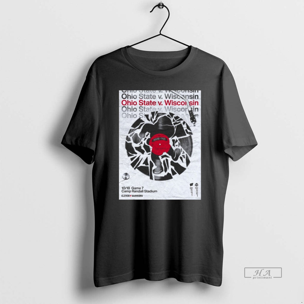 Official Ohio State Vs Wisconsin October 18 2025 Game 7 Camp Randall Stadium