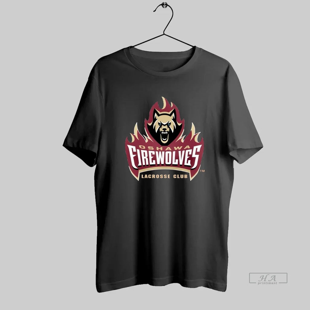 Official Oshawa Firewolves The Return Of Lacrosse To Durham Region Logo
