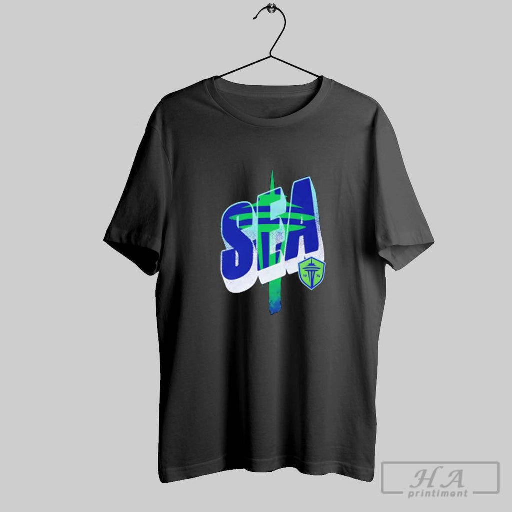 Official Seattle Sounders Fc Wave Bold