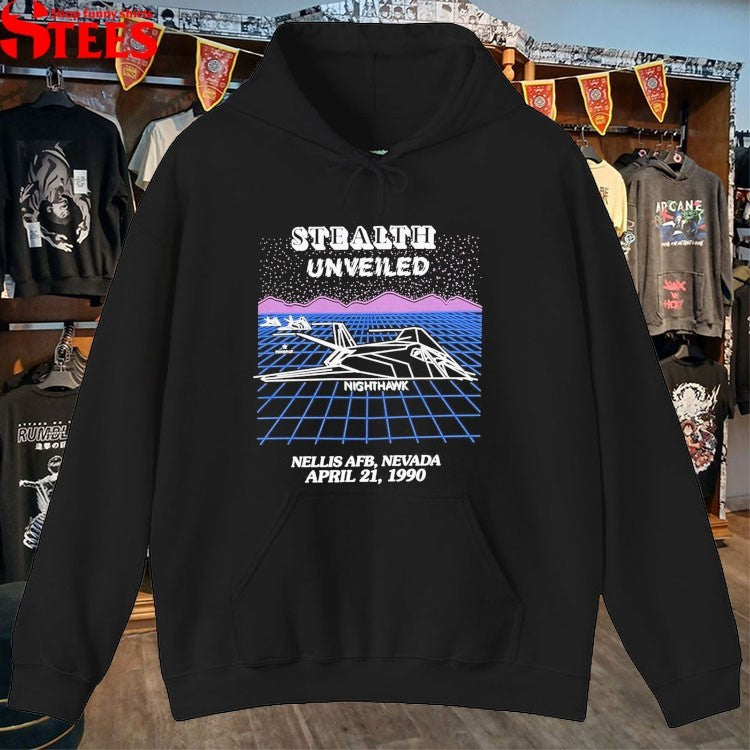 Stealth Unveiled Nighthawk Nellis AFB Nevada 1990 T-shirts