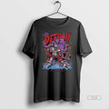Official Trendy Detroit Red Wings Hockey Skeleton Dead Threads 2025 Long Sleve