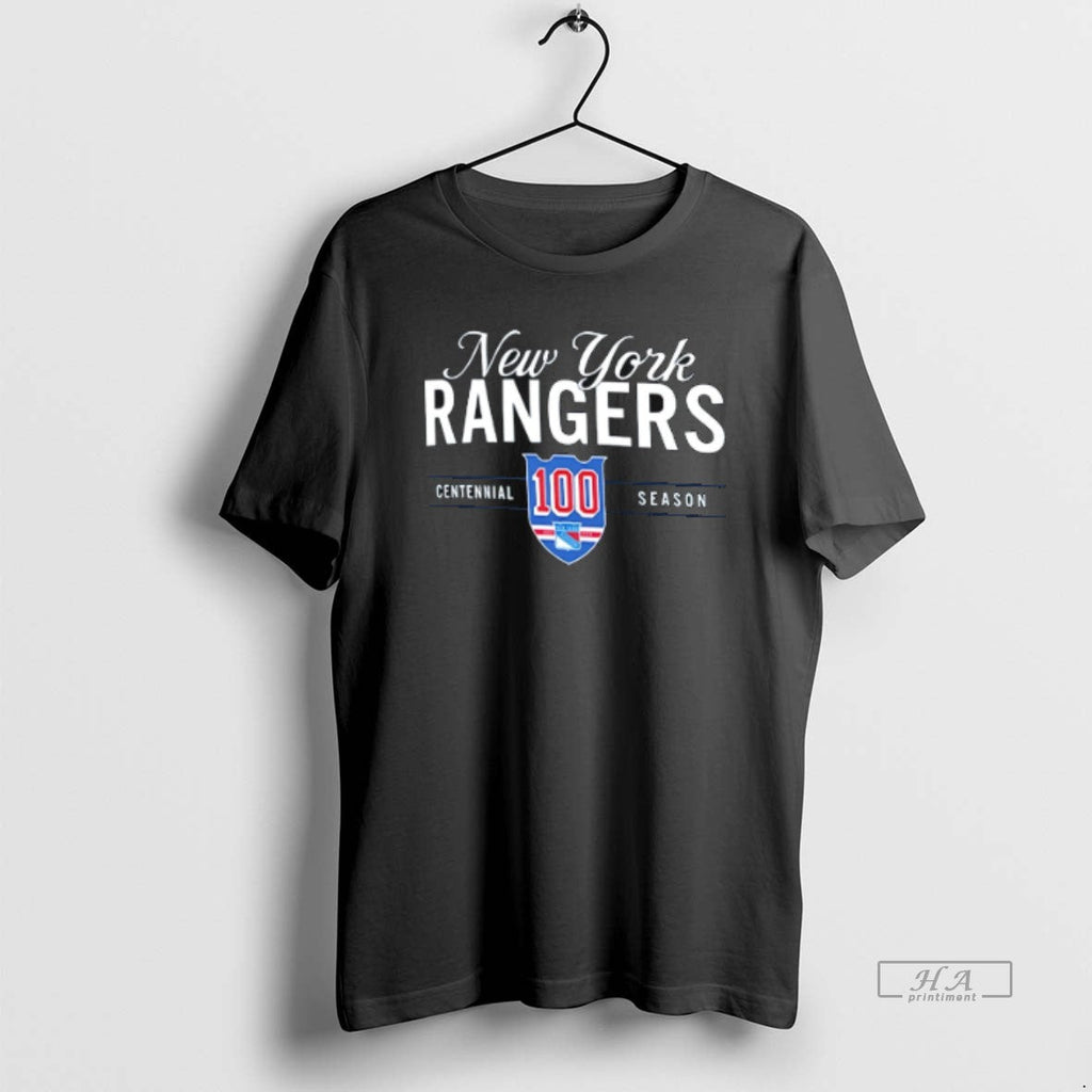 Official Trendy New York Hockey 100 Years Centennial Season