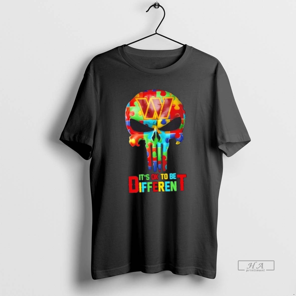 Official Trendy Skull Washington Commanders Its Ok To Be Different
