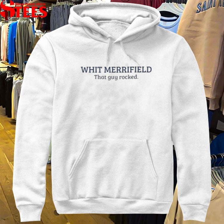 Whit Merrifield That Guy Rocked T-shirts